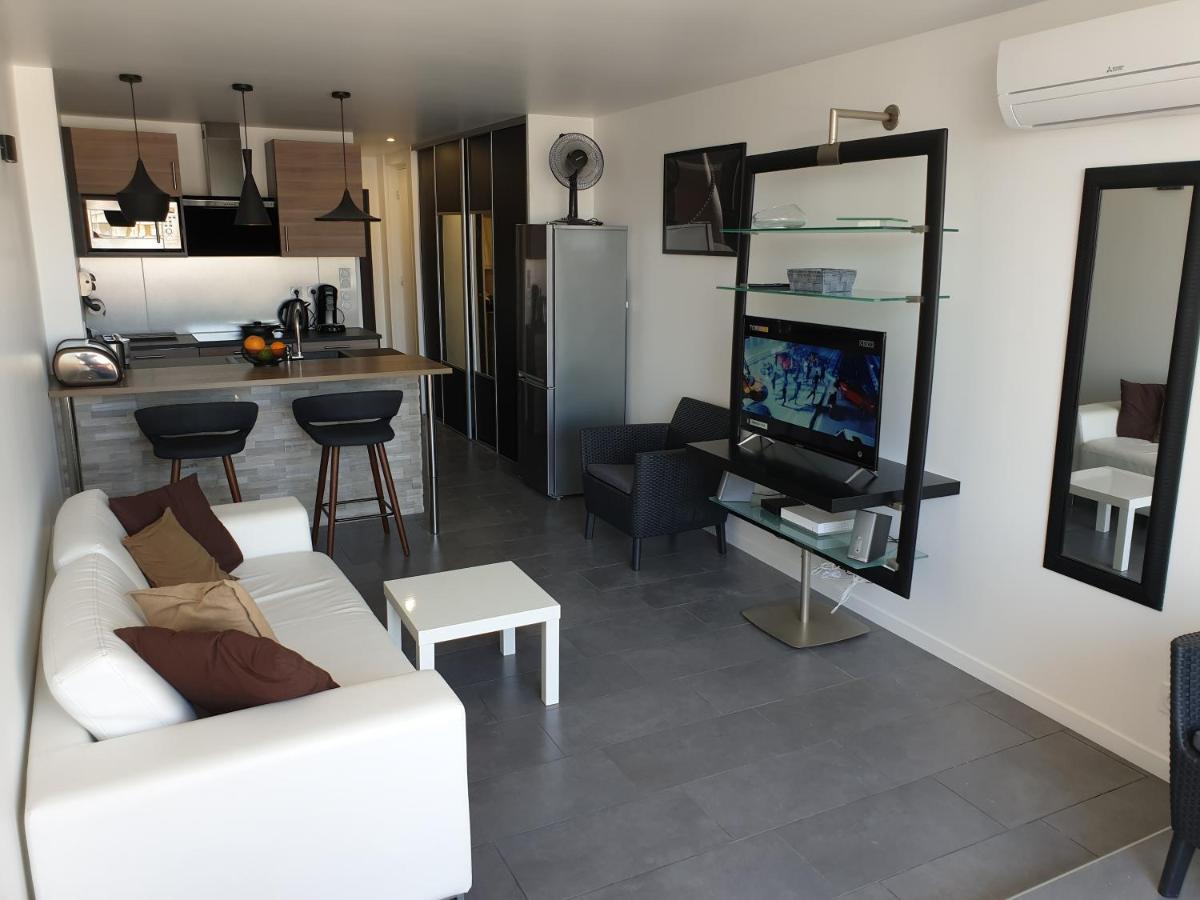 207 Cap D'Agde Naturiste Grand T2 De Standing Avec Garage Exteriör bild
