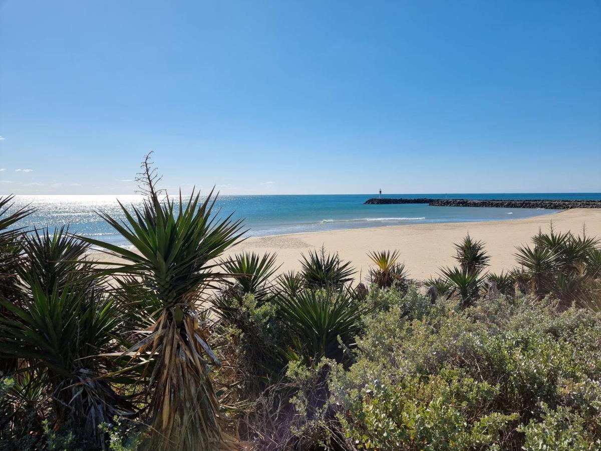 207 Cap D'Agde Naturiste Grand T2 De Standing Avec Garage Exteriör bild